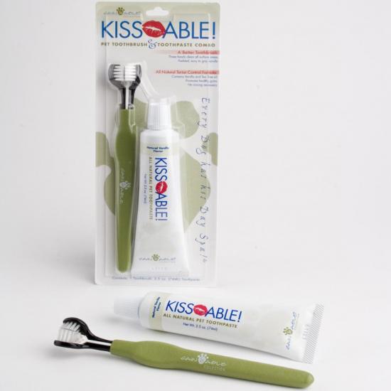 Зубная щетка и паста для собак Зубная щетка и паста для собак