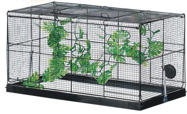 Двухэтажный дом для рептилии