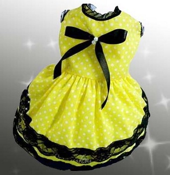 Летние платья для собак Летние платья для собак