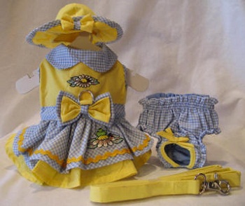 Летние платья для собак Летние платья для собак