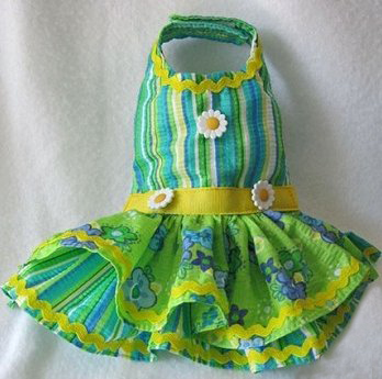 Летние платья для собак Летние платья для собак